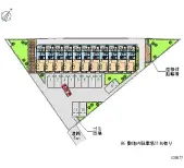 ★手数料０円★昭島市美堀町　月極駐車場（LP）